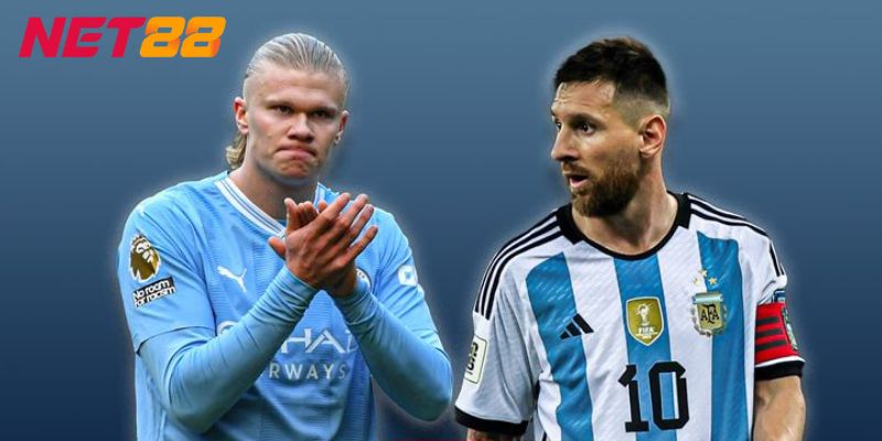 Haaland Với Bầu Trời Là Messi – Cuộc Đua Của Hai Siêu Sao