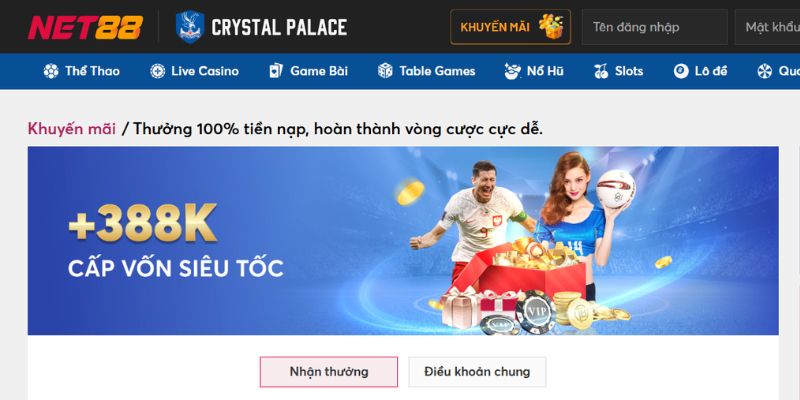 Khuyến mãi hoàn trả không giới hạn